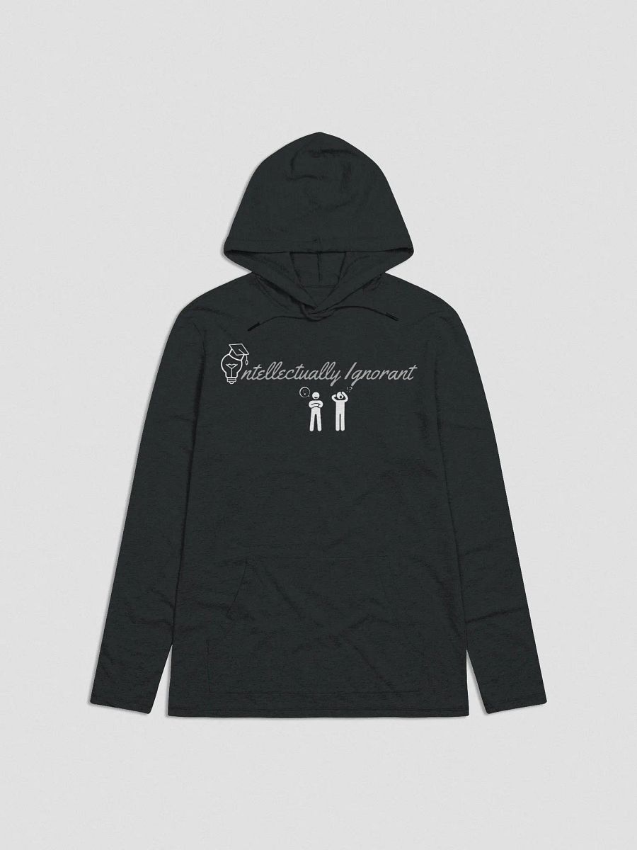 Women's Grey scale Intellectually Ignorant District lightweight Hoodie product image (1)