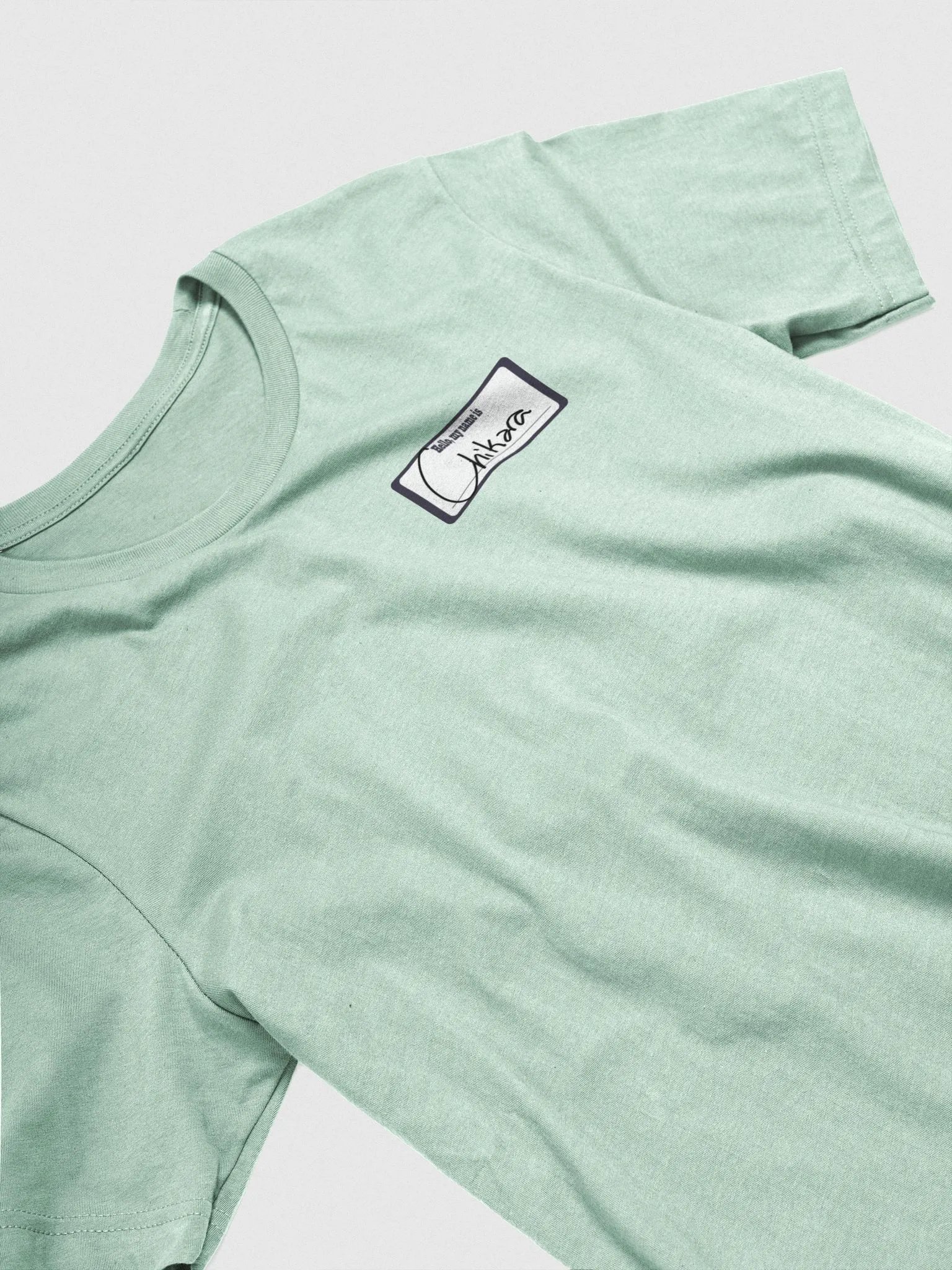 Nametag tee product image (3)
