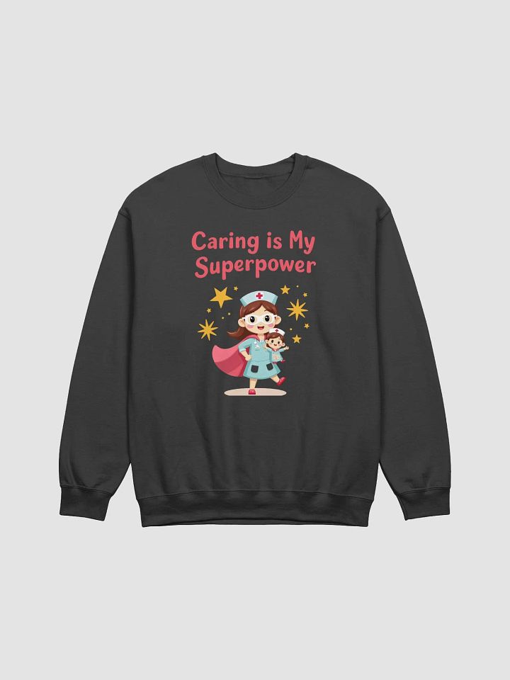 Superhero Nurse Crewneck Sweatshirt product image (9)