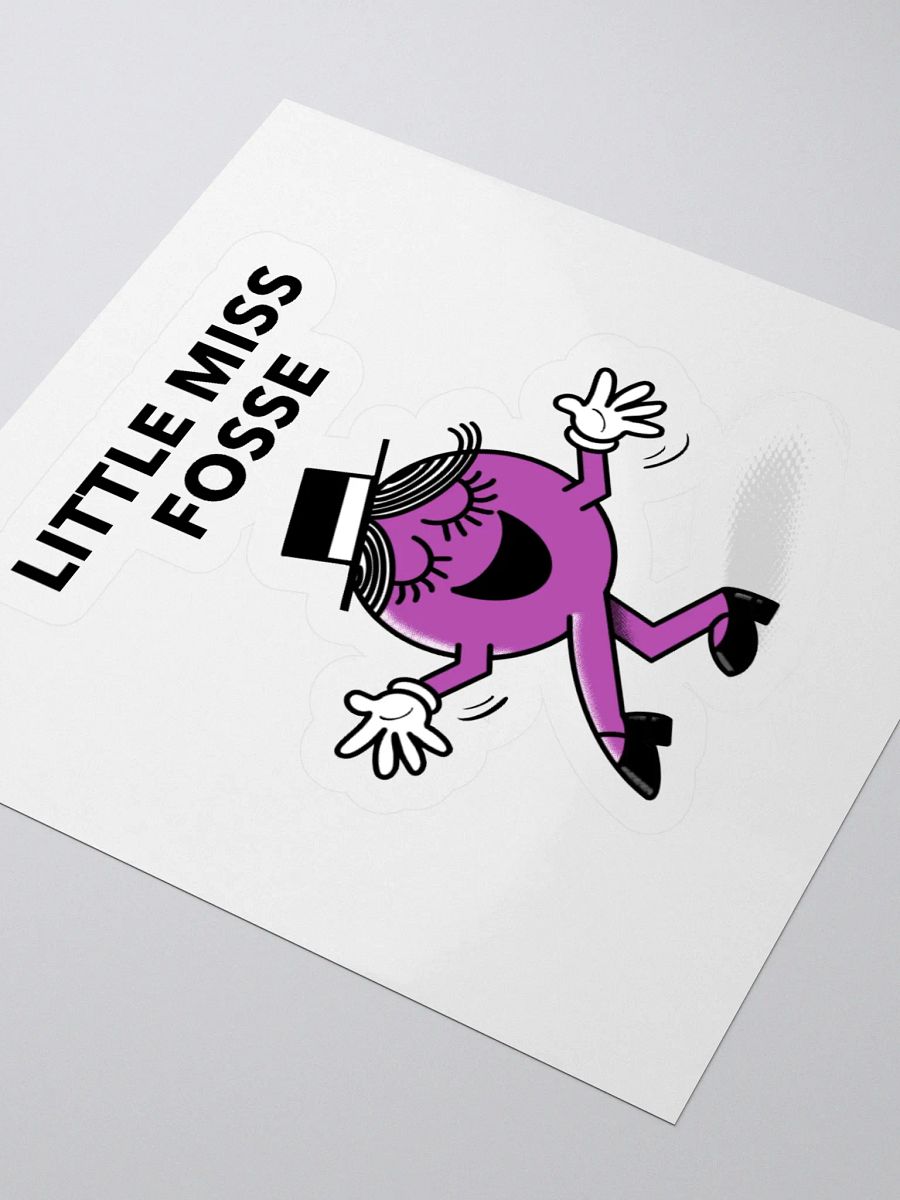 Little Miss Fosse Stickers – Kiss-Cut Musical Theatre Meme Vinyl Decals product image (9)