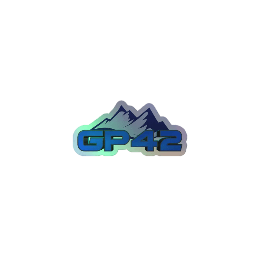 GP42 Holo Sticker product image (1)