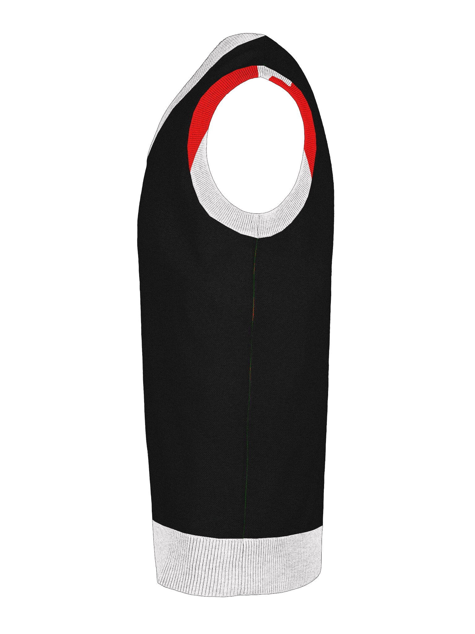 Idea Logo Knitted V-Neck Vest product image (6)