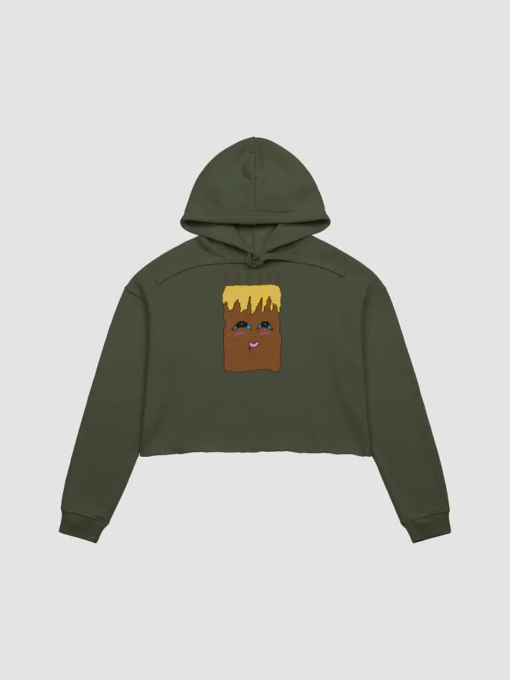 Cheesy Tot Fleece Crop Hoodie product image (2)