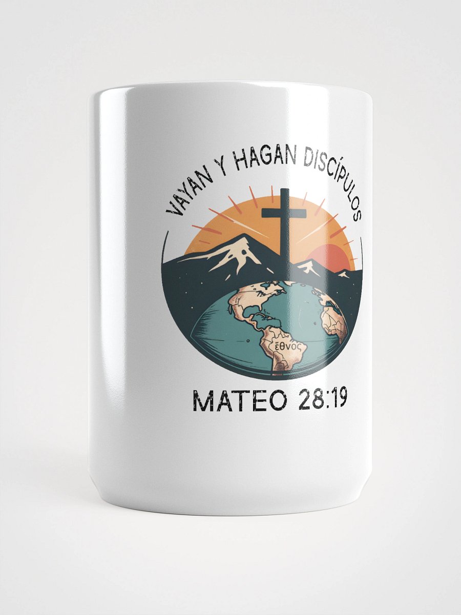 Taza Mateo 28:19 Vayan y Hagan Discípulos product image (5)
