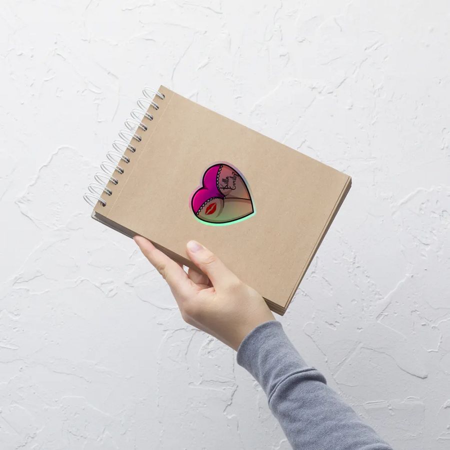 HEART BUTT STICKER product image (9)