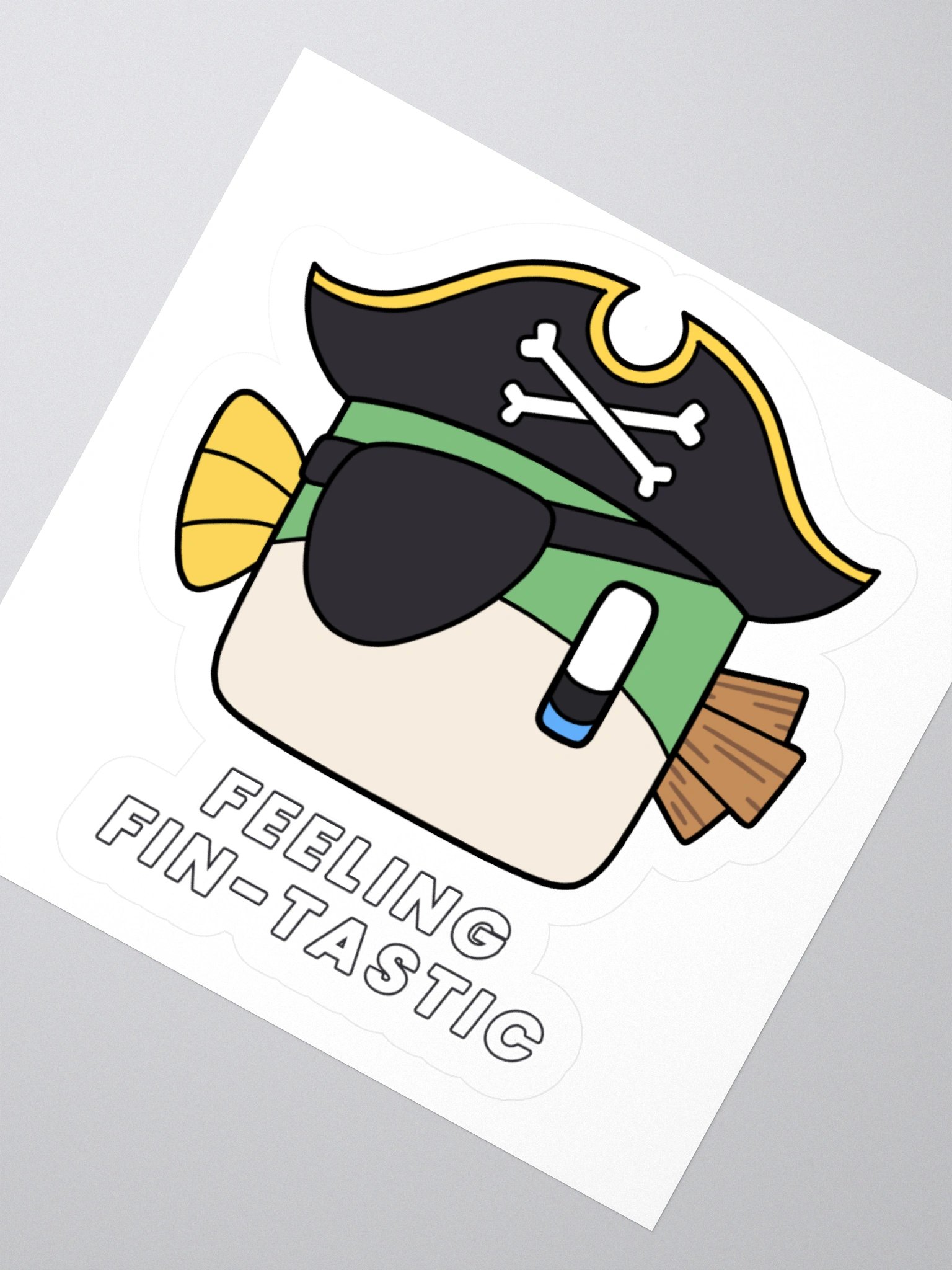 Feeling Fin-Tastic Sticker! product image (2)
