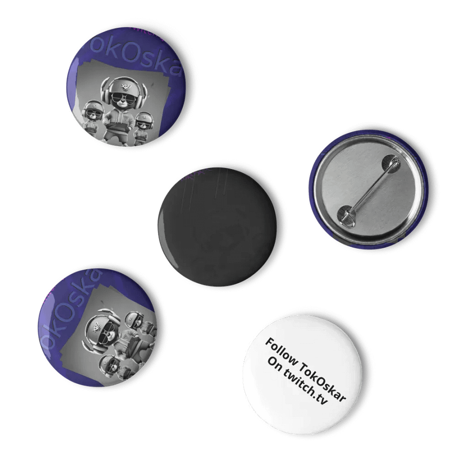 Cool Bear Pin Button Set product image (15)