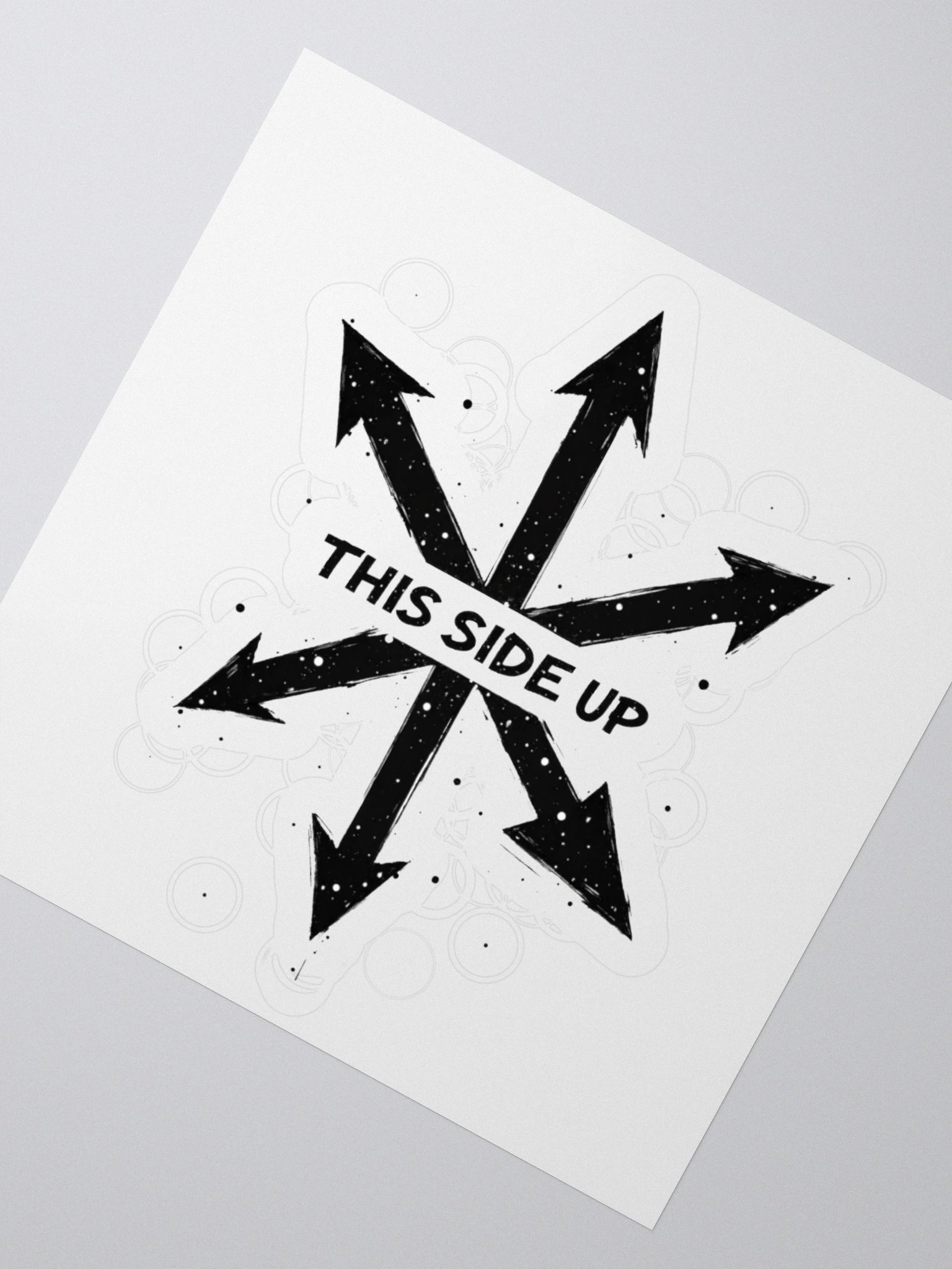 Cosmic Wheel Kiss Cut Stickers product image (5)