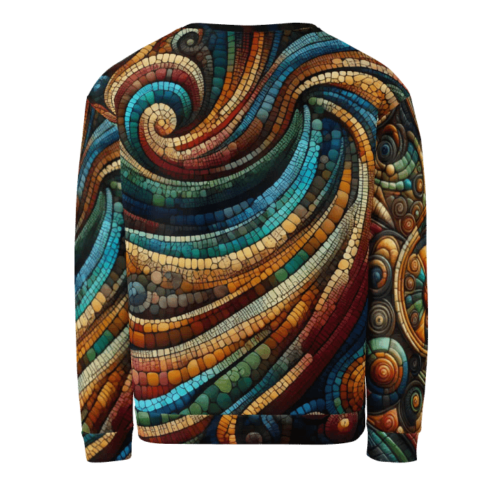 Colorful Patterns - All-Over Unisex Sweatshirt #4 product image (2)