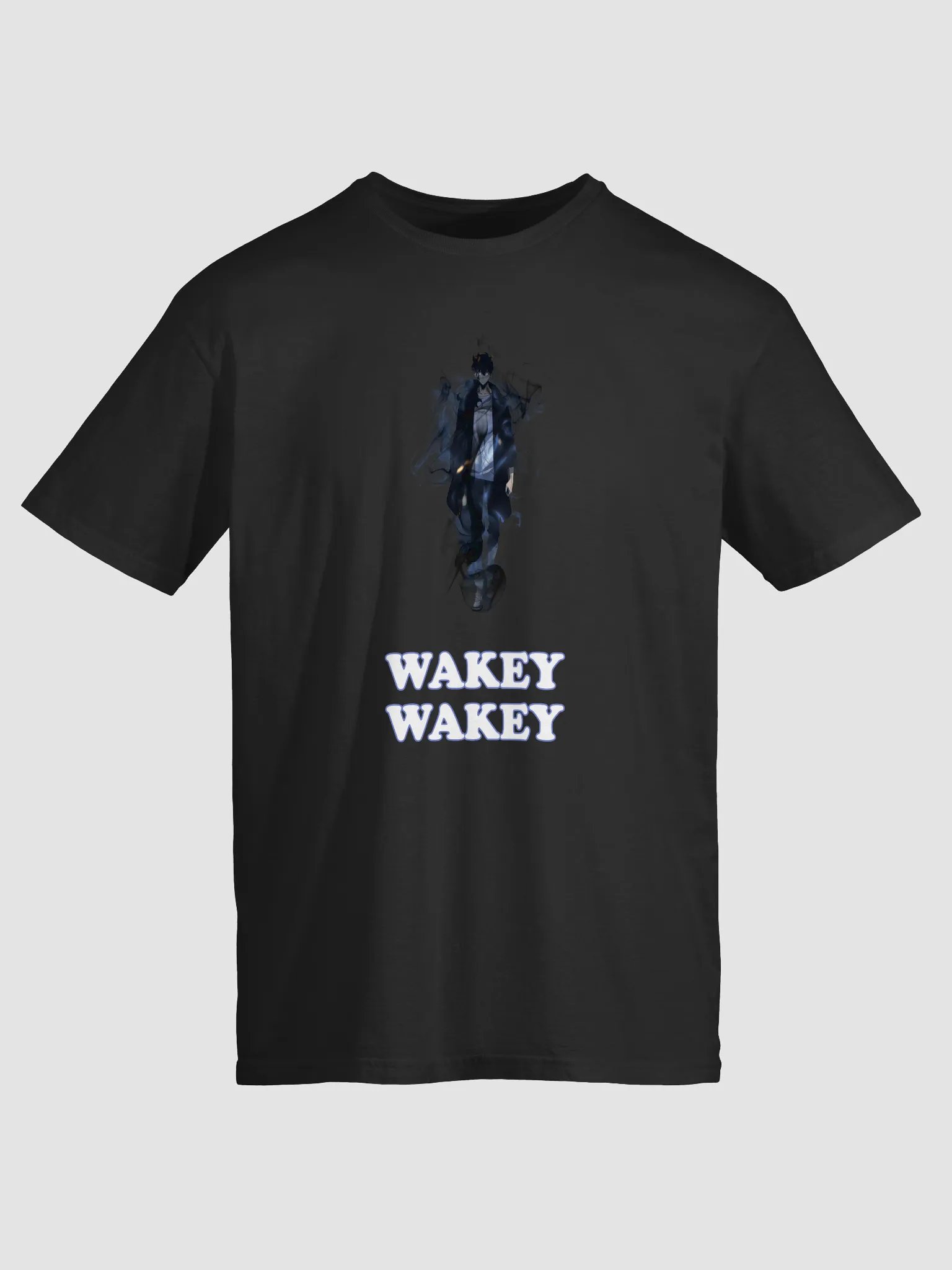 Wakey Wakey Sung Jin-Woo Graphic Tee – Solo Leveling Inspired product image (1)