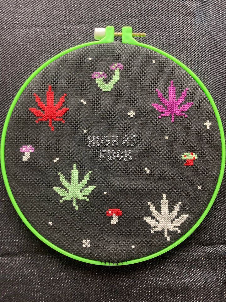 High AF cross stitch pattern product image (1)