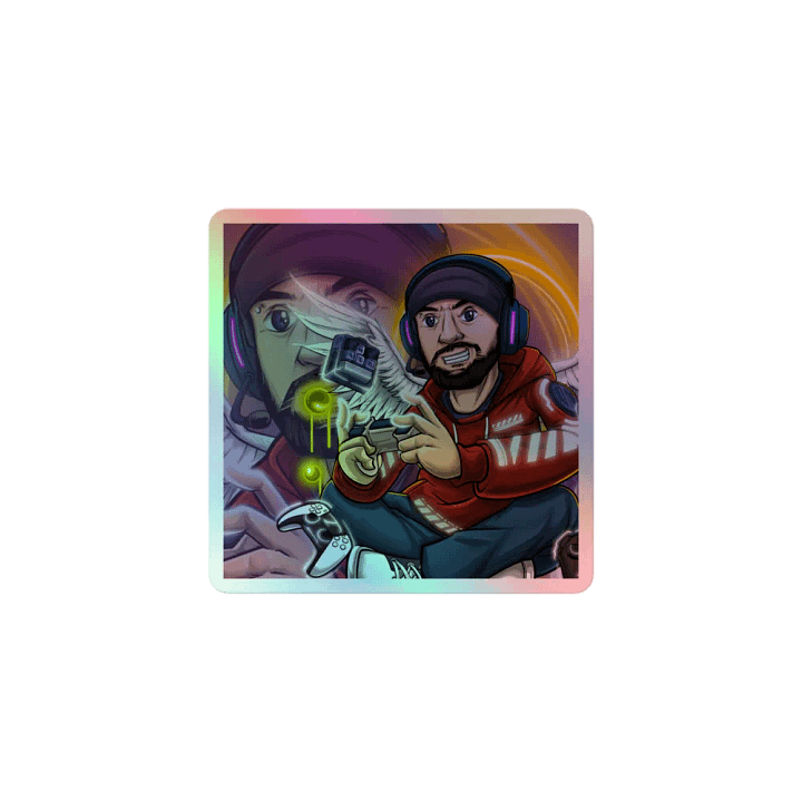 Gaming Cherub Sticker product image (1)