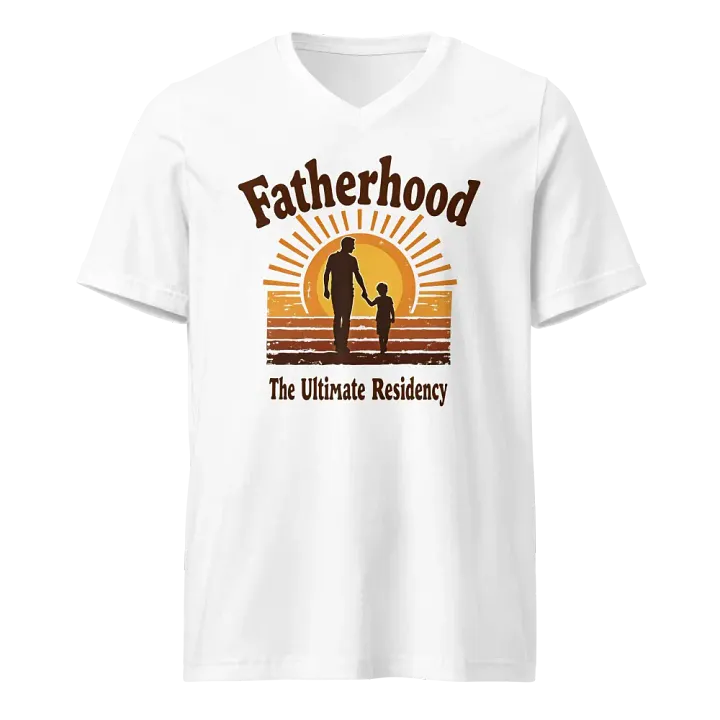 Fatherhood Residency V-Neck Tee product image (1)