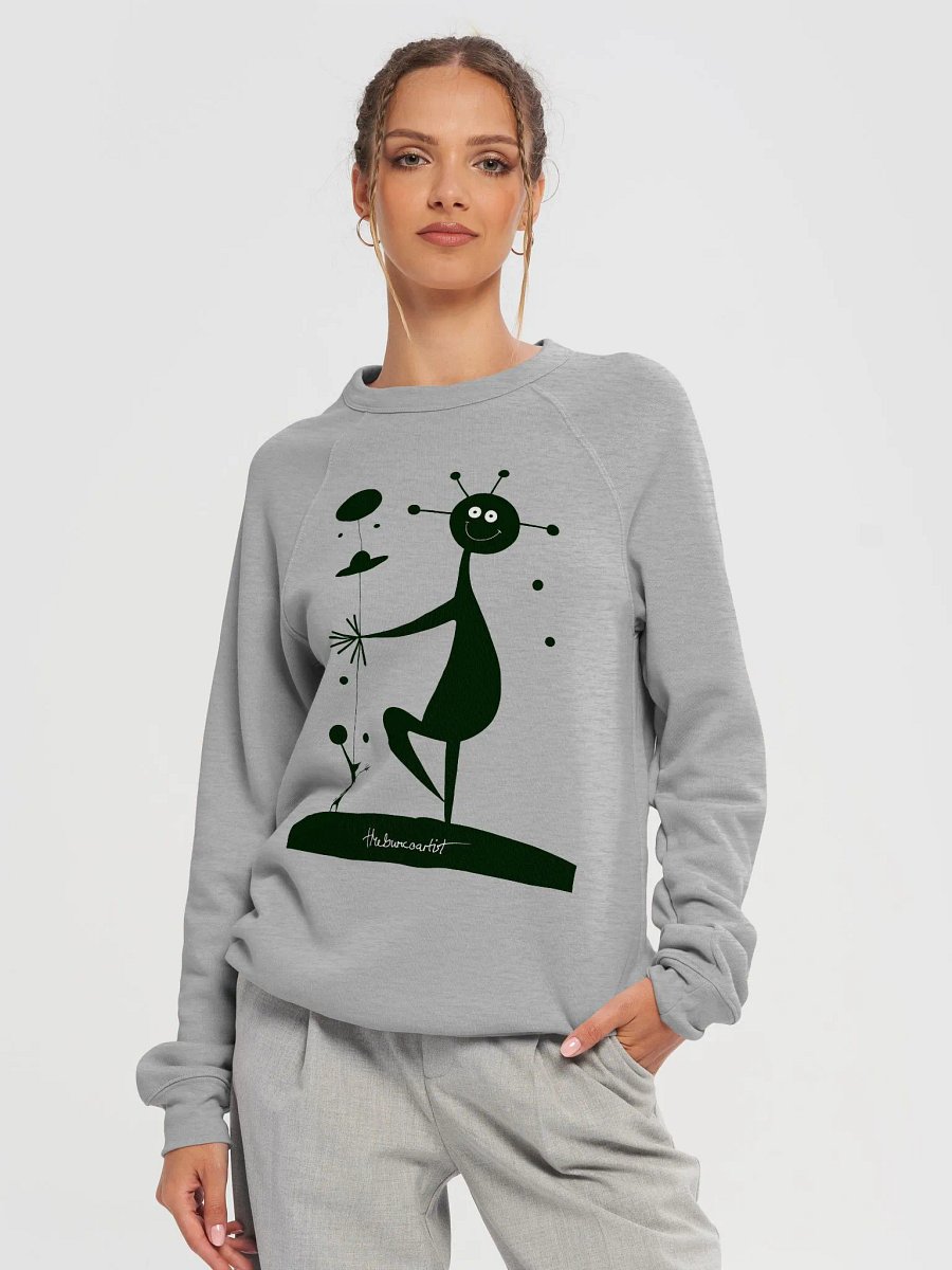 Bella+Canvas Unisex Sponge Fleece Raglan Sweatshirt product image (1)