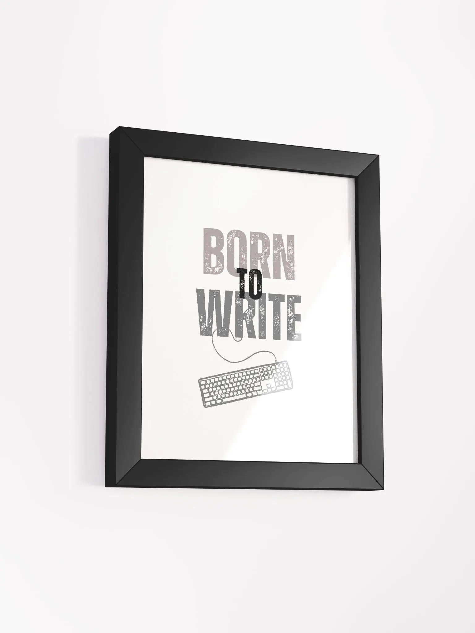 Born to Write Framed Poster product image (48)