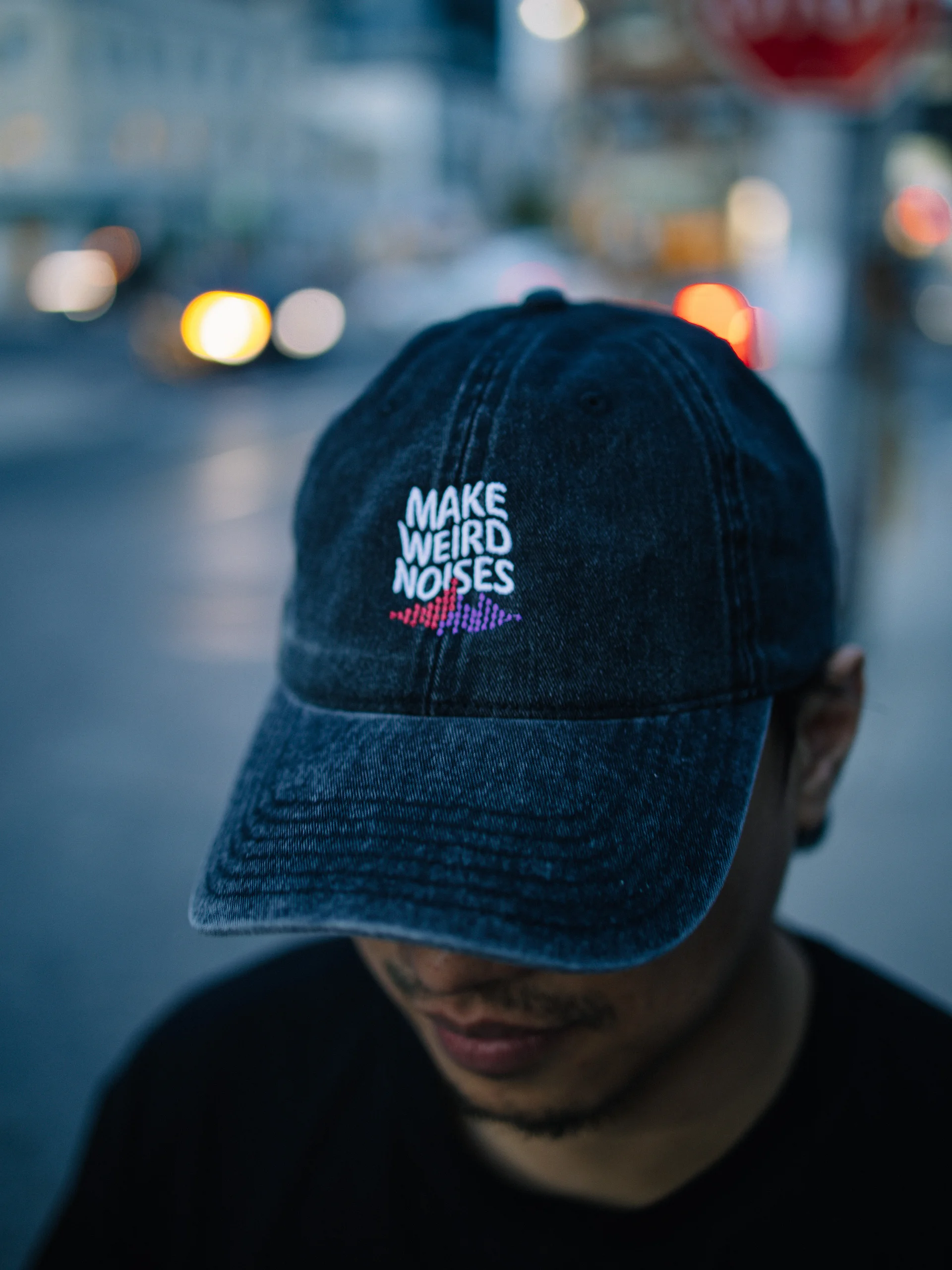 Make Weird Noises Vintage Cap product image (3)