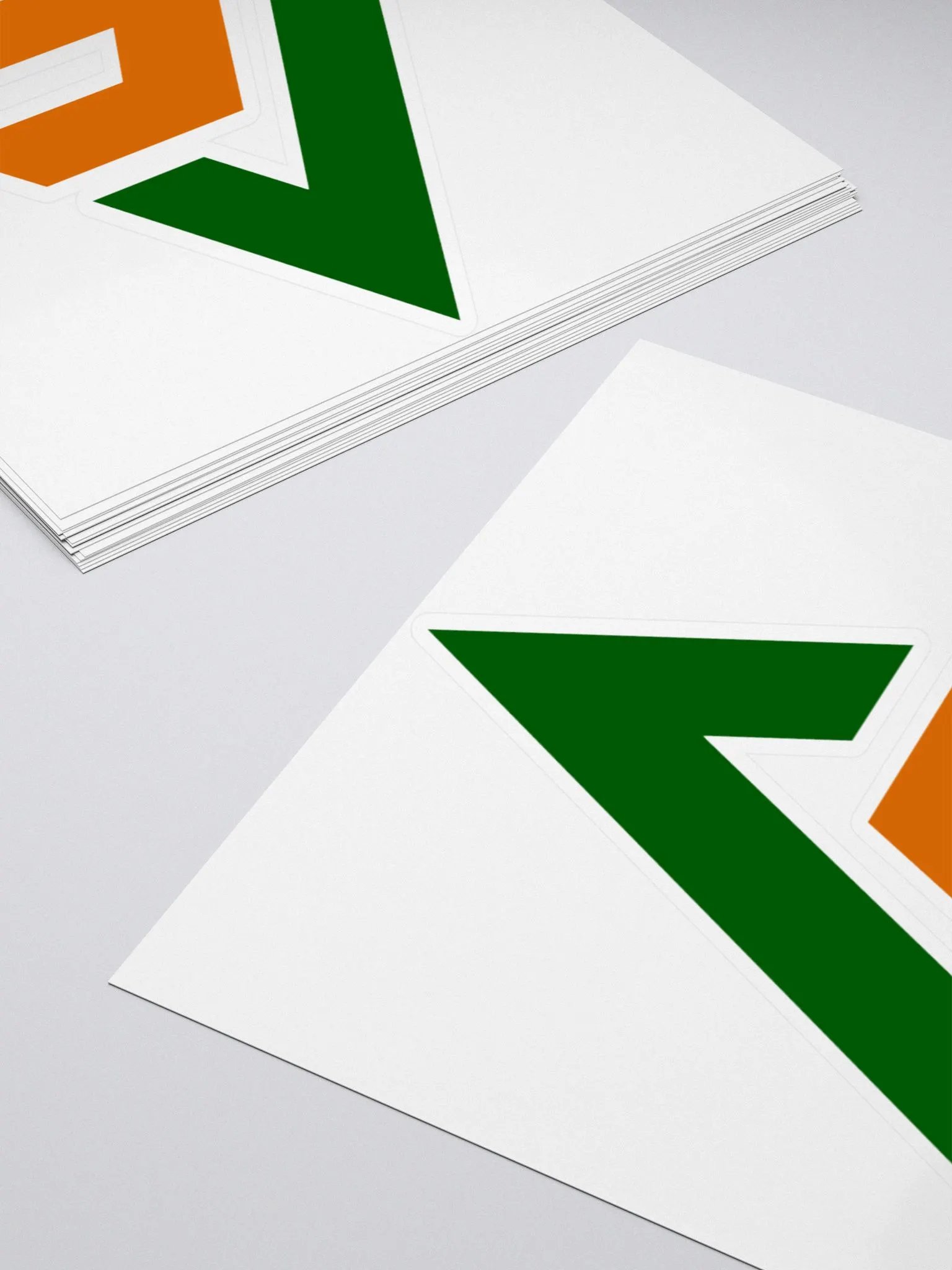 Logo Sticker-White product image (4)