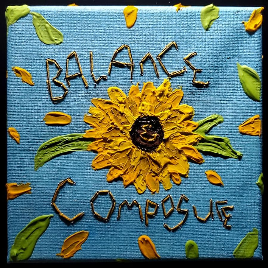 'Balance & Composure' - Mixed medium Impasto Paining product image (3)