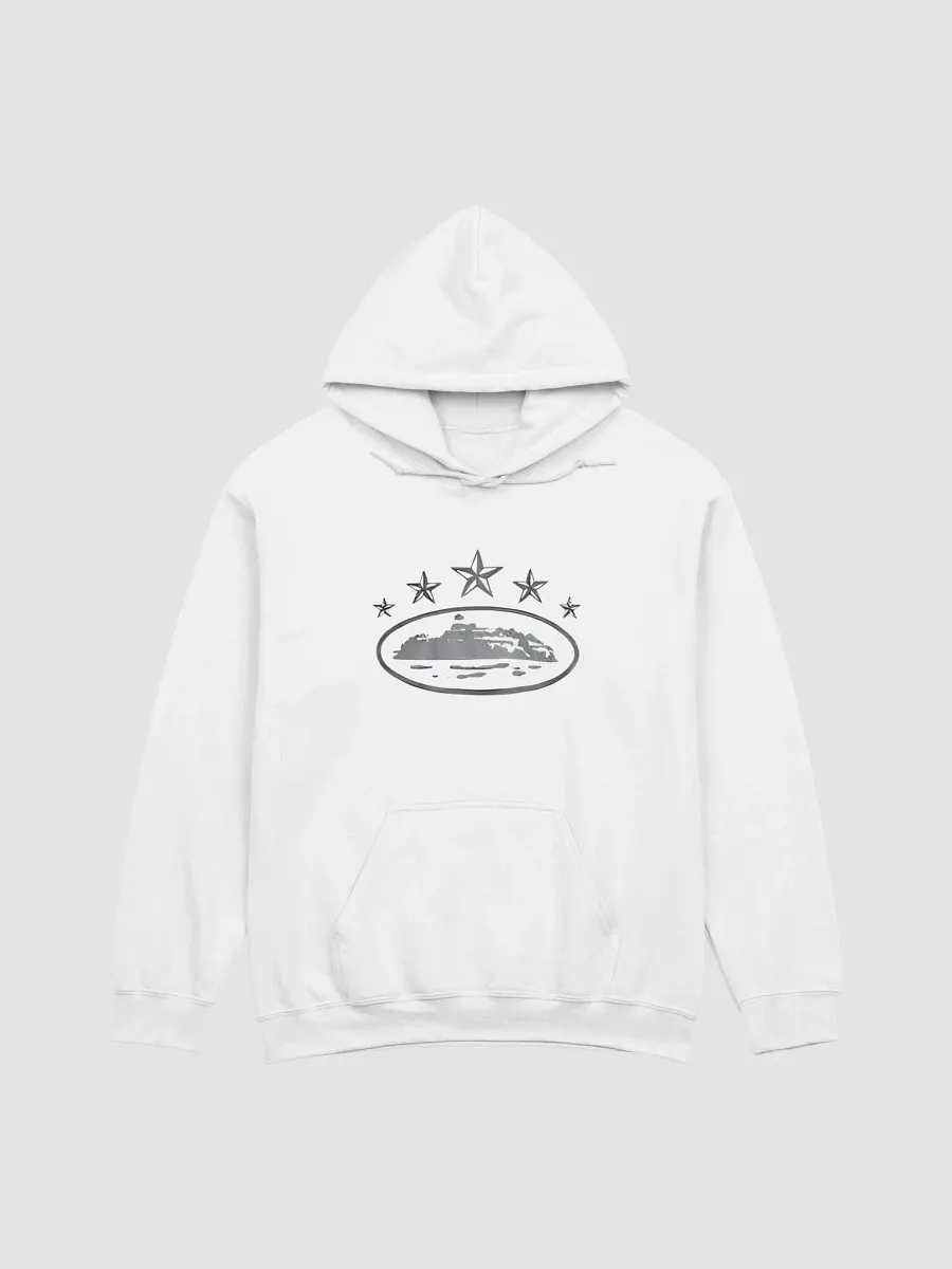 Corteiz 5 Starz Alcatraz Hoodie White product image (1)