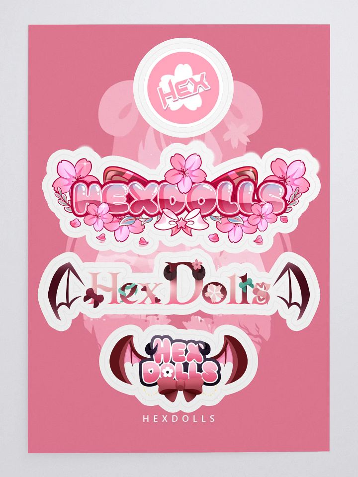 Evolution of Hex Logo Stickers product image (1)