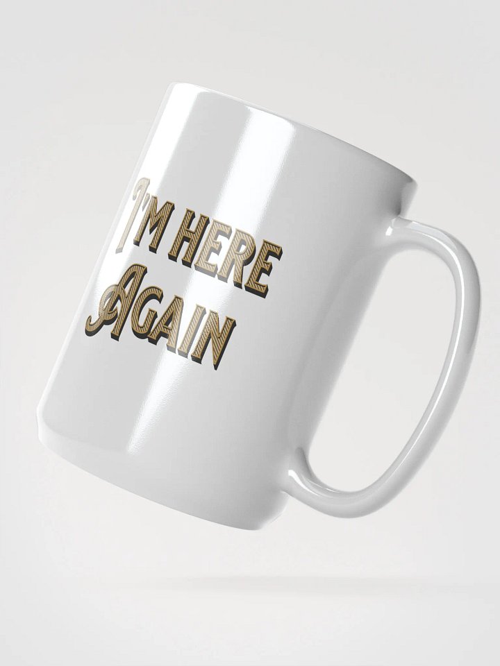 Golden Brown 3D Text Vintage Mug product image (2)