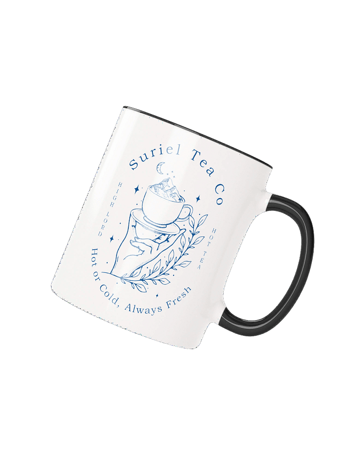 The Suriel Tea Co Suriel Tea Company Spill The Tea Velaris ACOTAR Symbol Two-Tone Coffee Mug 1WH2 product image (2)