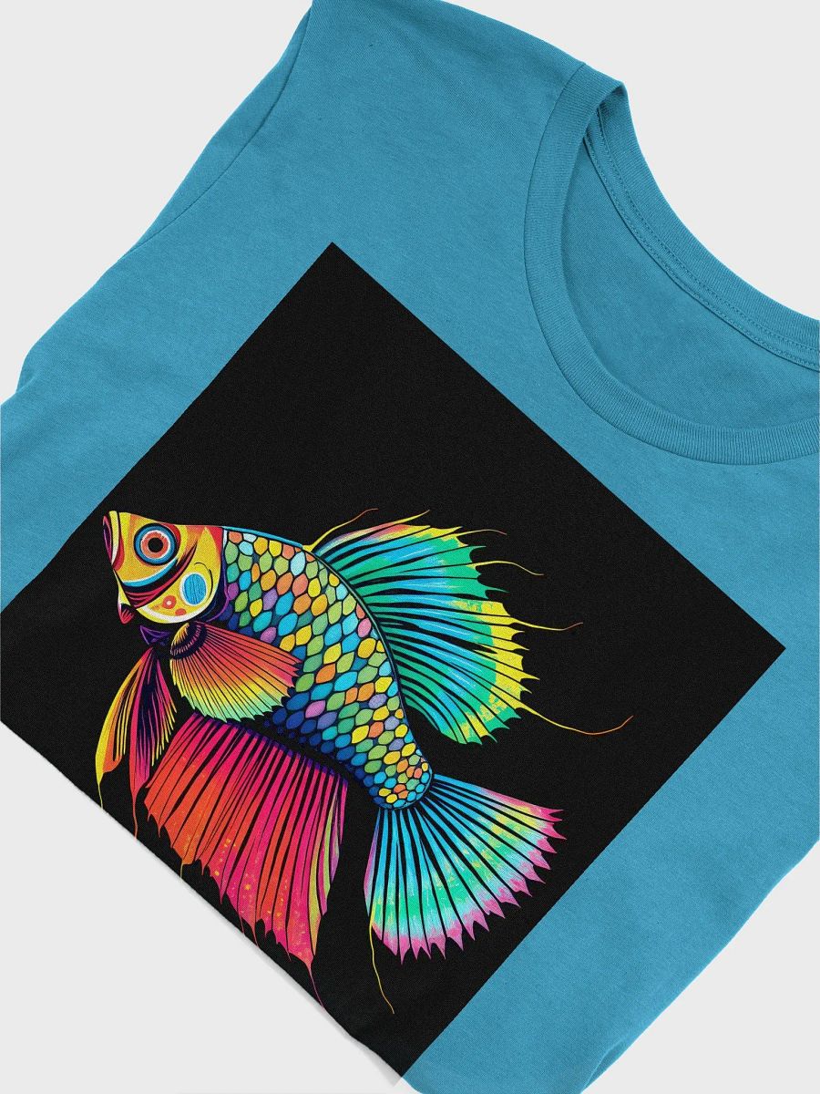 Rainbow tones beta fish Iconic Comfort Tee product image (5)