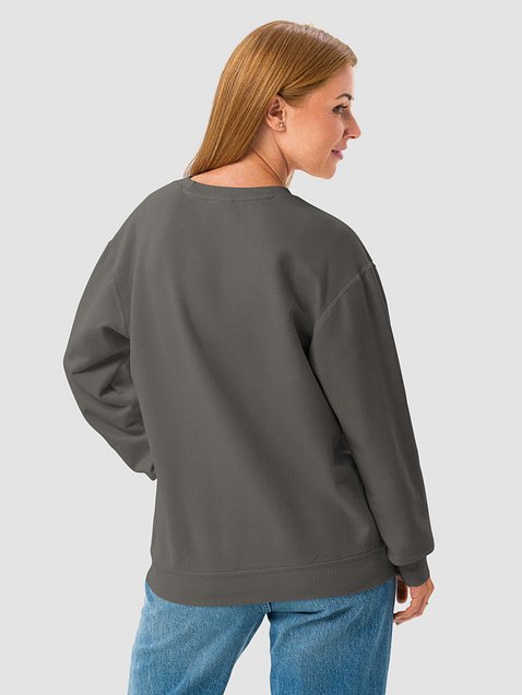 Photo showing Comfort Colors Unisex Garment-Dyed Fleece Crewneck Sweatshir