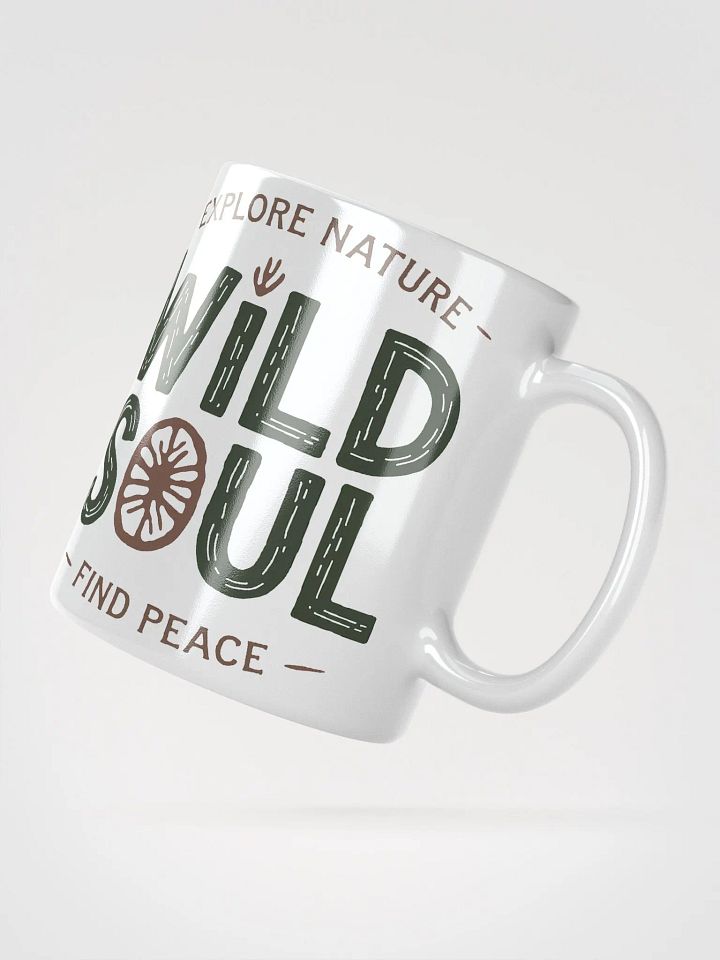 Wild Soul #Statement Glossy Mug - White product image (5)