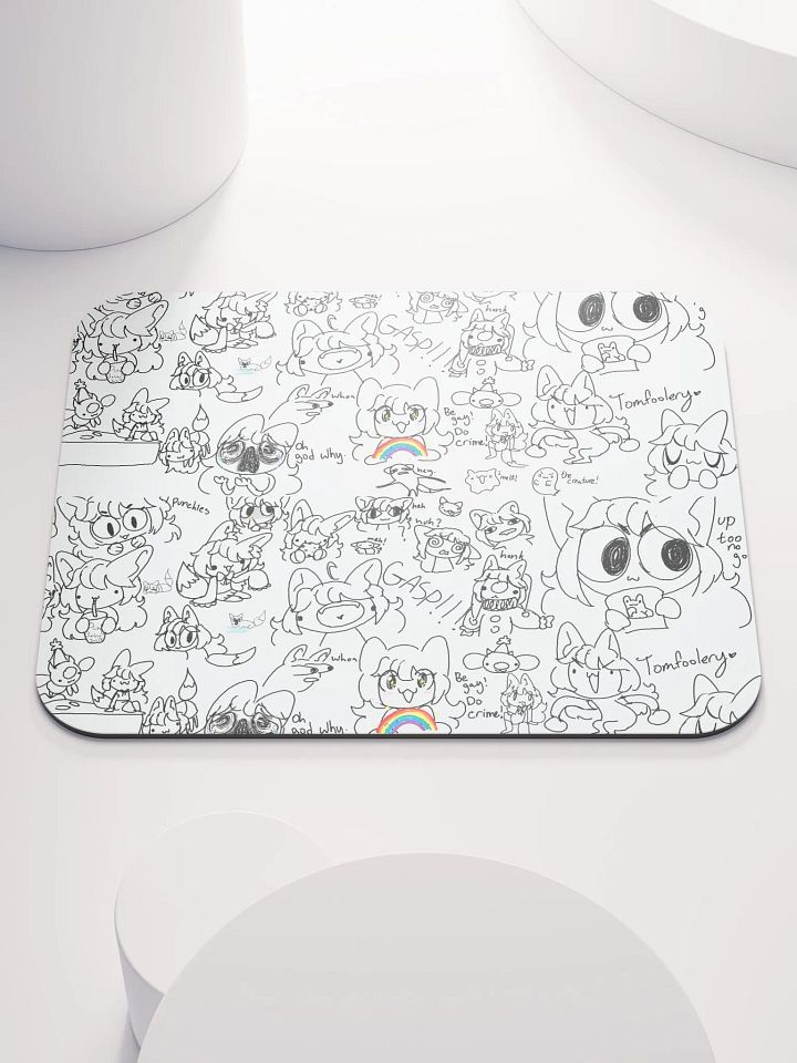 MS Paint doodle board mouse pad product image (1)
