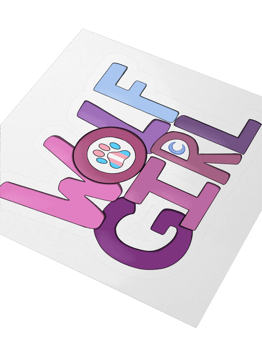 Wolf Girl Sticker product image (3)