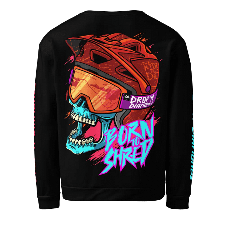 Born to Shred All-Over Sweatshirt product image (1)
