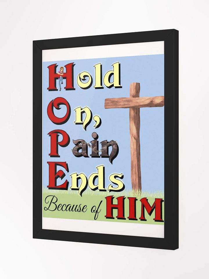 H.O.P.E. Framed Poster product image (2)