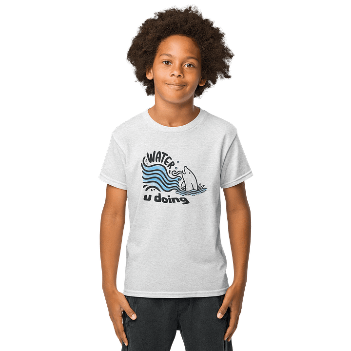 Whimsical Waves Youth Sports Tee - Water U Doing product image (6)