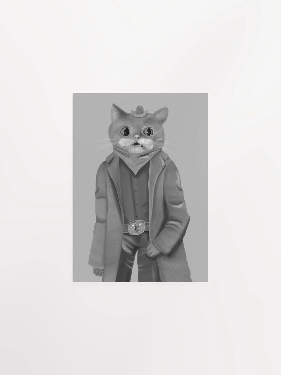 Whiskers McTabby print product image (1)