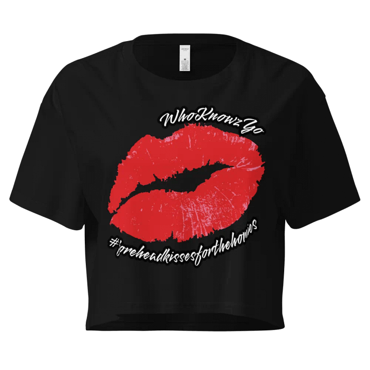 #foreheadkisses4thehomies crop top (red) product image (1)