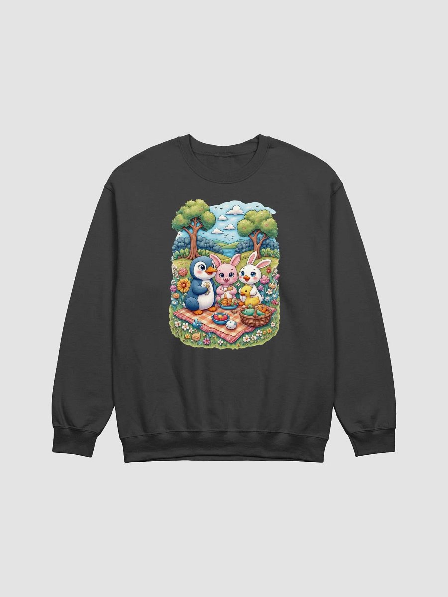 Crisp Comfort Baby Animal Picnic Crewneck Sweatshirt product image (5)