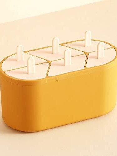 BPA-Free 6-Piece Popsicle Moulds (Orange) product image (1)