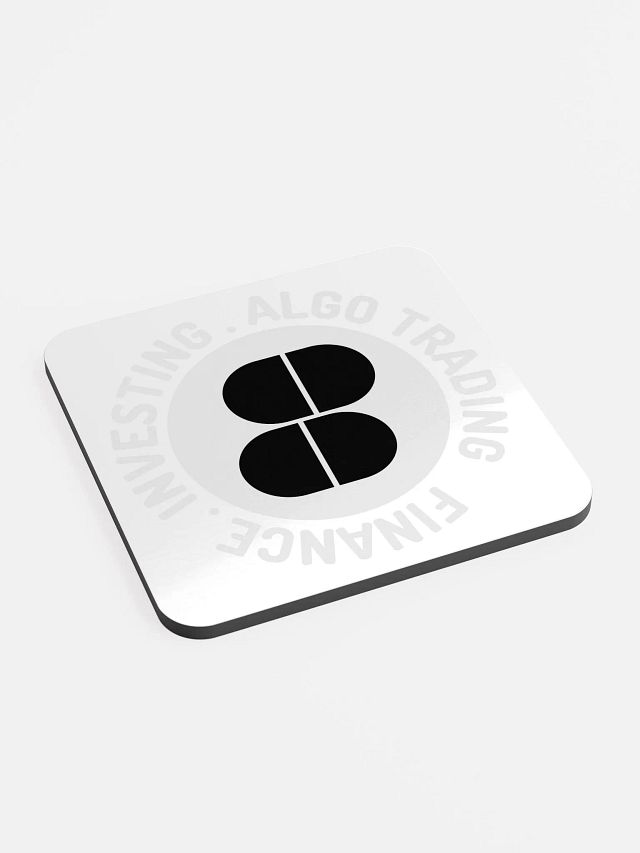 StatOasis BW Badge Coaster product image (2)
