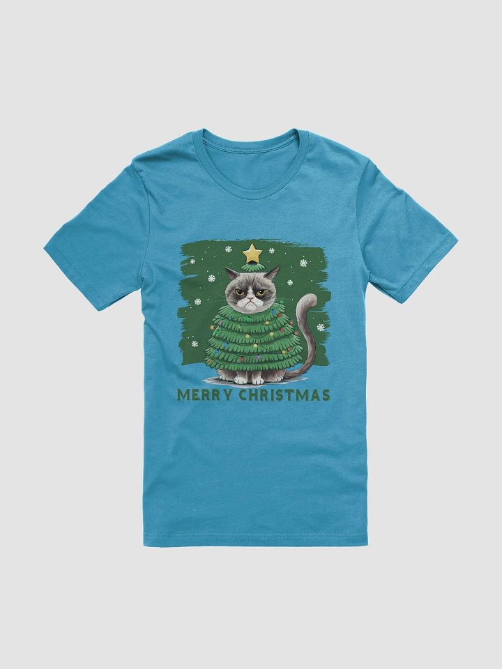 Grumpy Cat Christmas Tree T-Shirt - Funny Holiday Gift product image (12)
