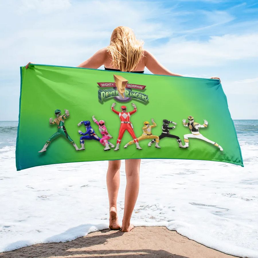 Morphin Towel Power: Mighty Morphin Power Rangers product image (2)
