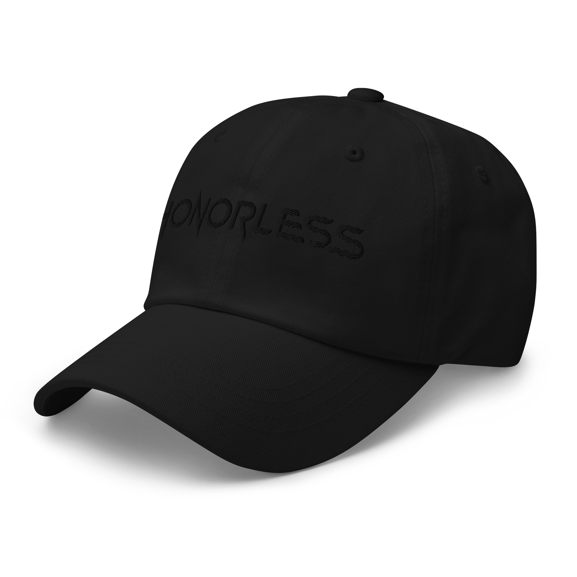 HONORLESS LOGO // BLACK ON BLACK product image (5)