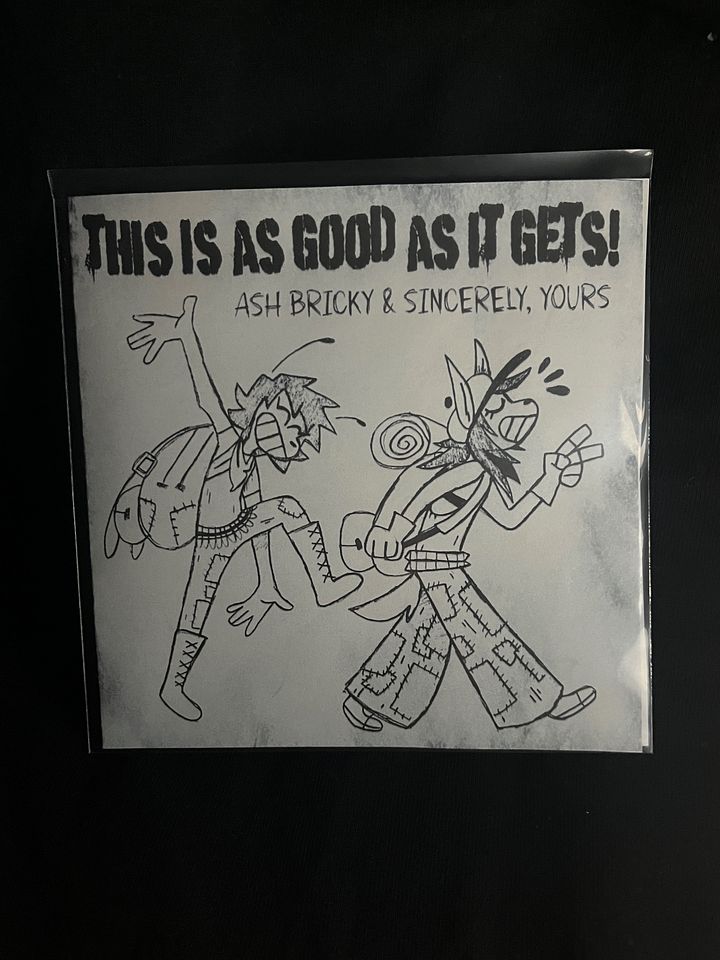 This Is As Good As It Gets! Ash Bricky / Sincerely, Yours Split CD product image (1)
