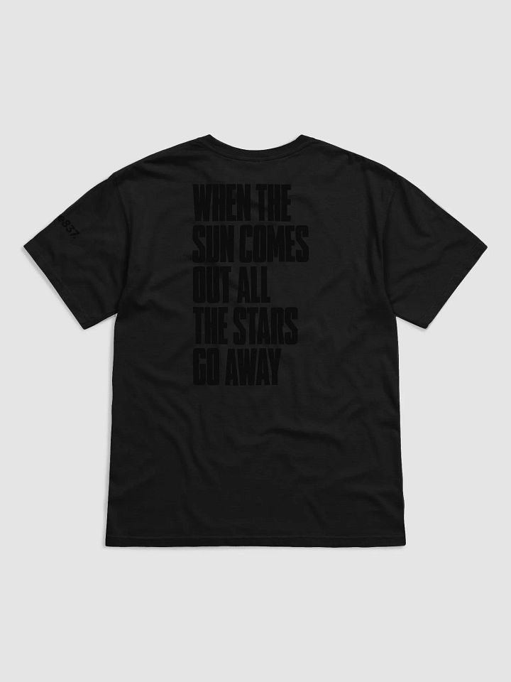 Jesus Is King Matte Black Tee product image (2)