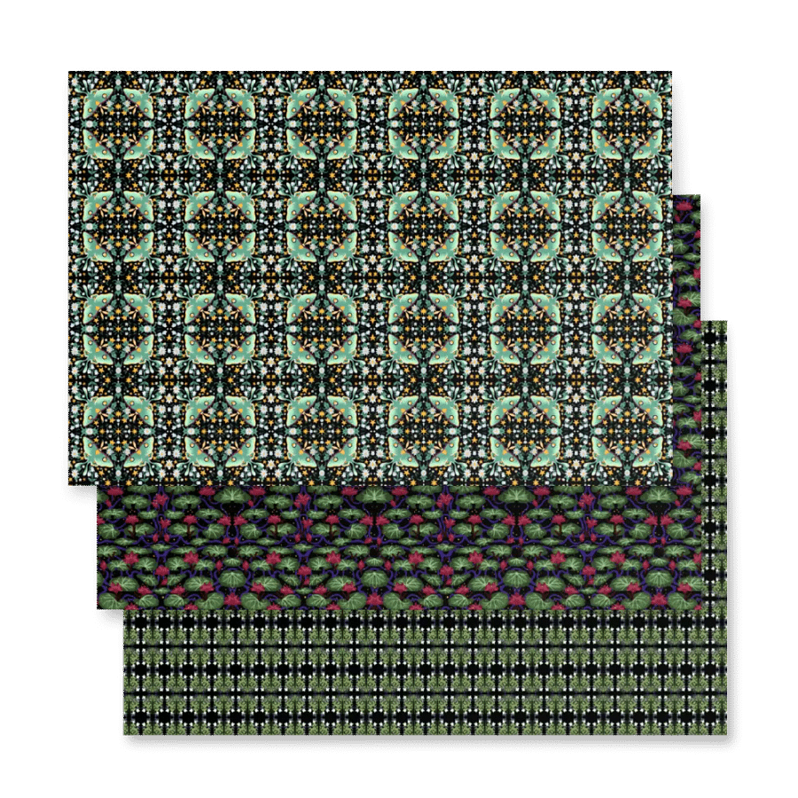 Starlit Garden - wrapping paper set product image (4)