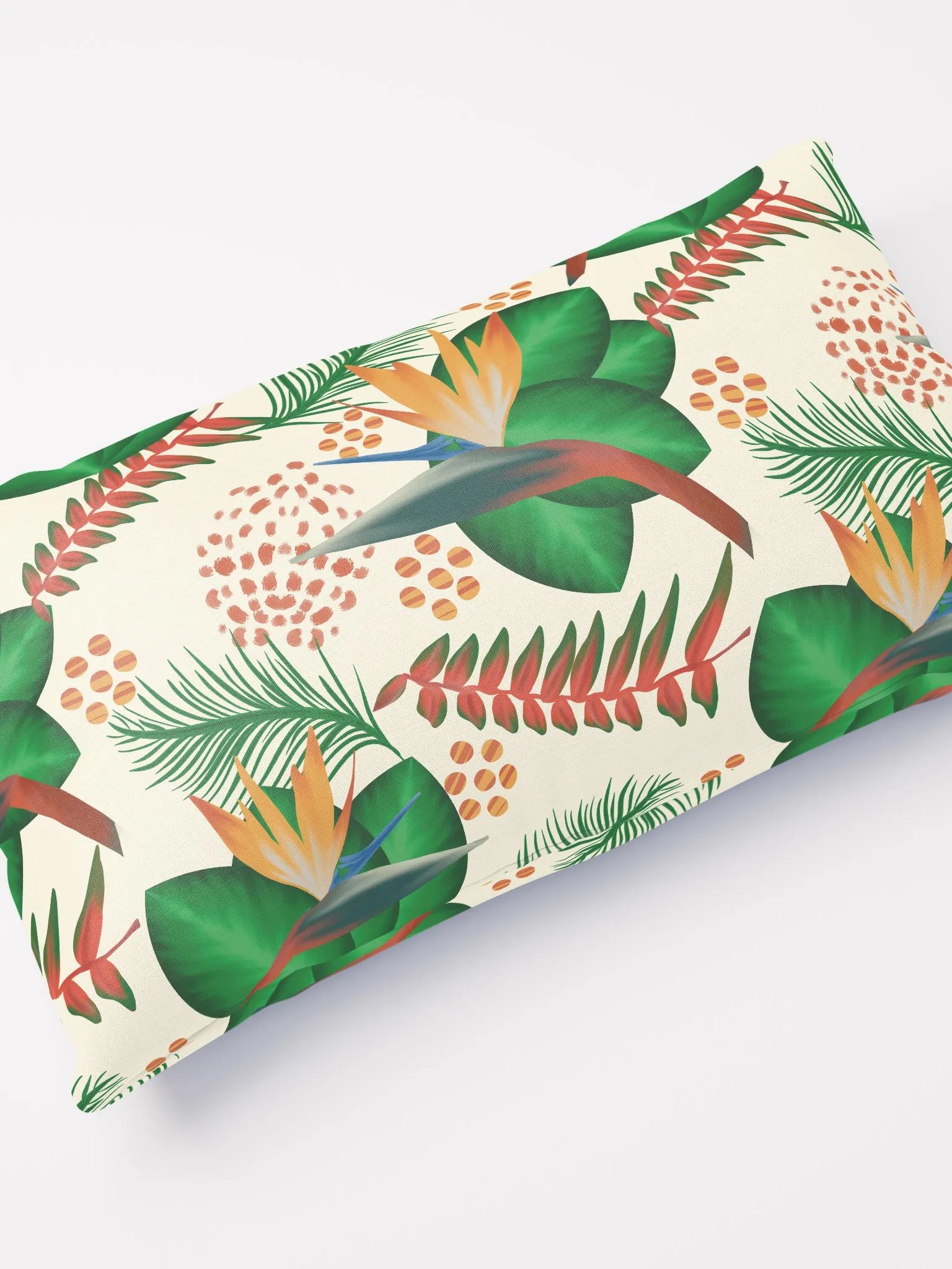 El Yunque Tropical Rainforest Beige Pillow product image (11)