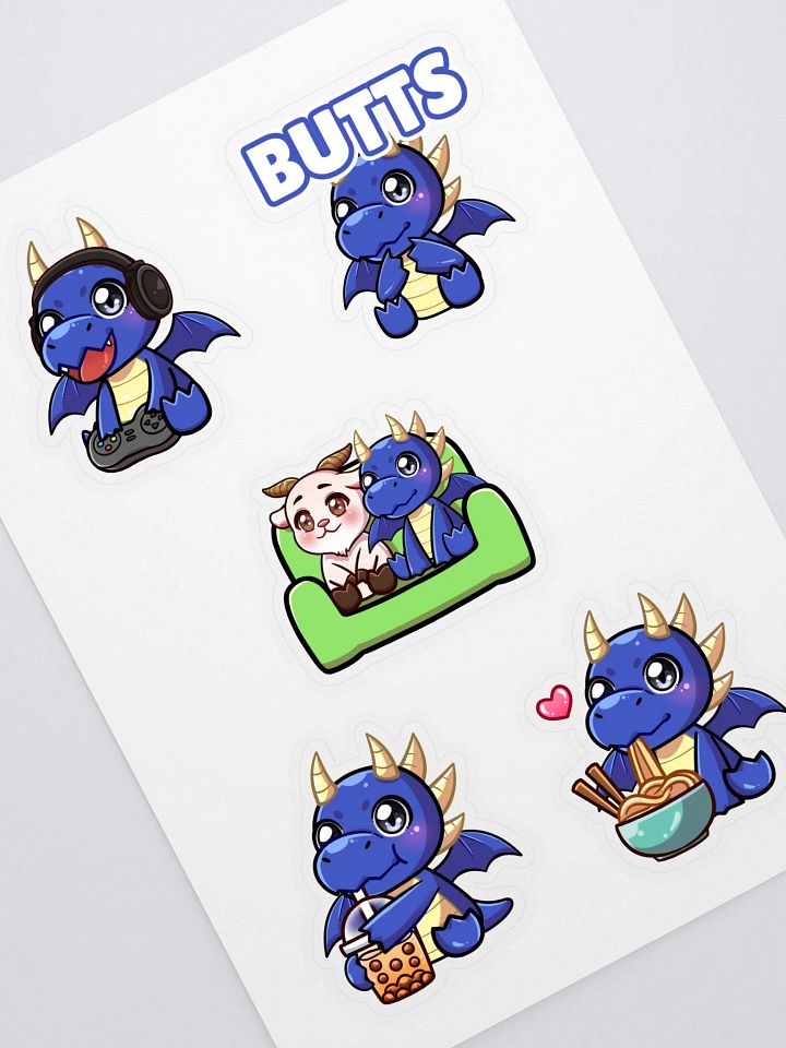 DRACO 2025 STICKER SHEET product image (1)