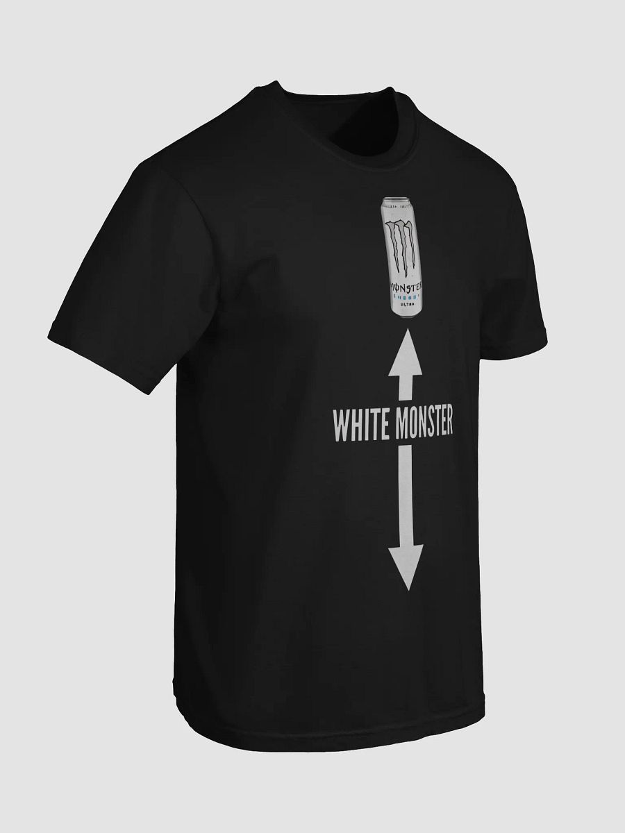 White Monster Microphone Graphic T-Shirt product image (90)