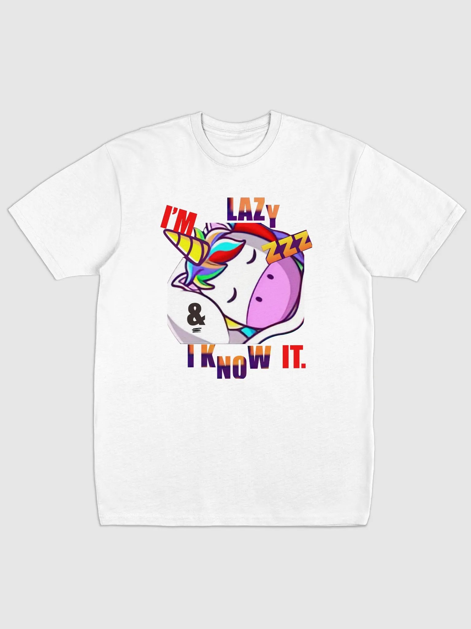 I'm Lazy And I Know It Tee - Regular Fit product image (2)