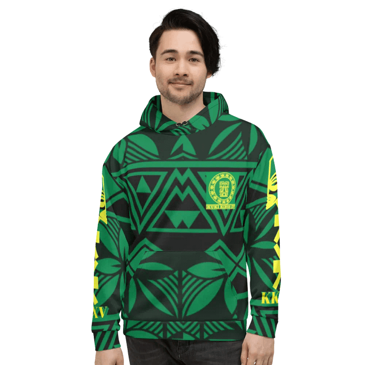 Geometric TATAU TIARE & TIKI Unisex Hoodie product image (2)